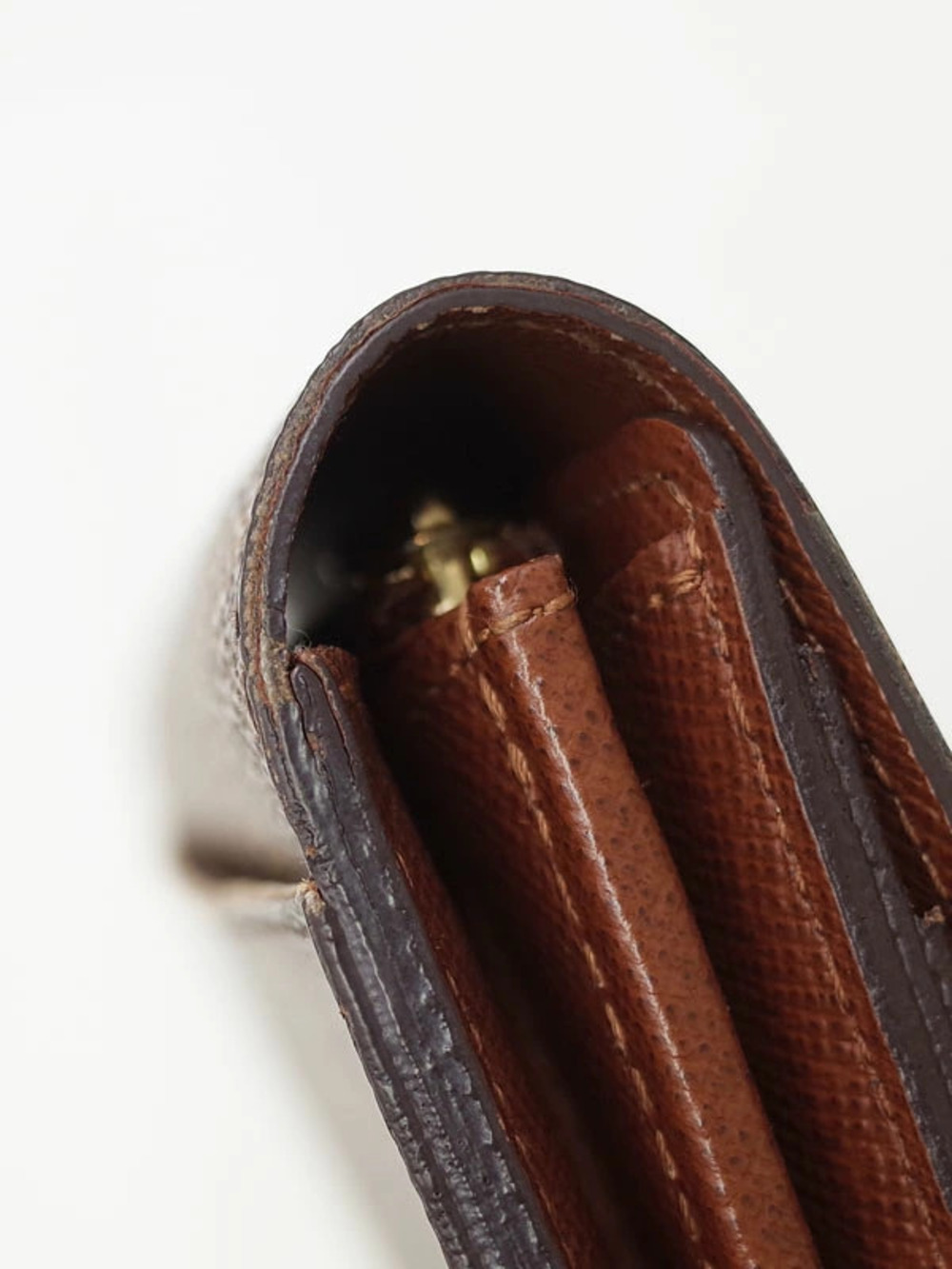 Louis Vuitton fold Long Portefeuille Monogram Sarah Wallet Bi - Picture 6 of 9